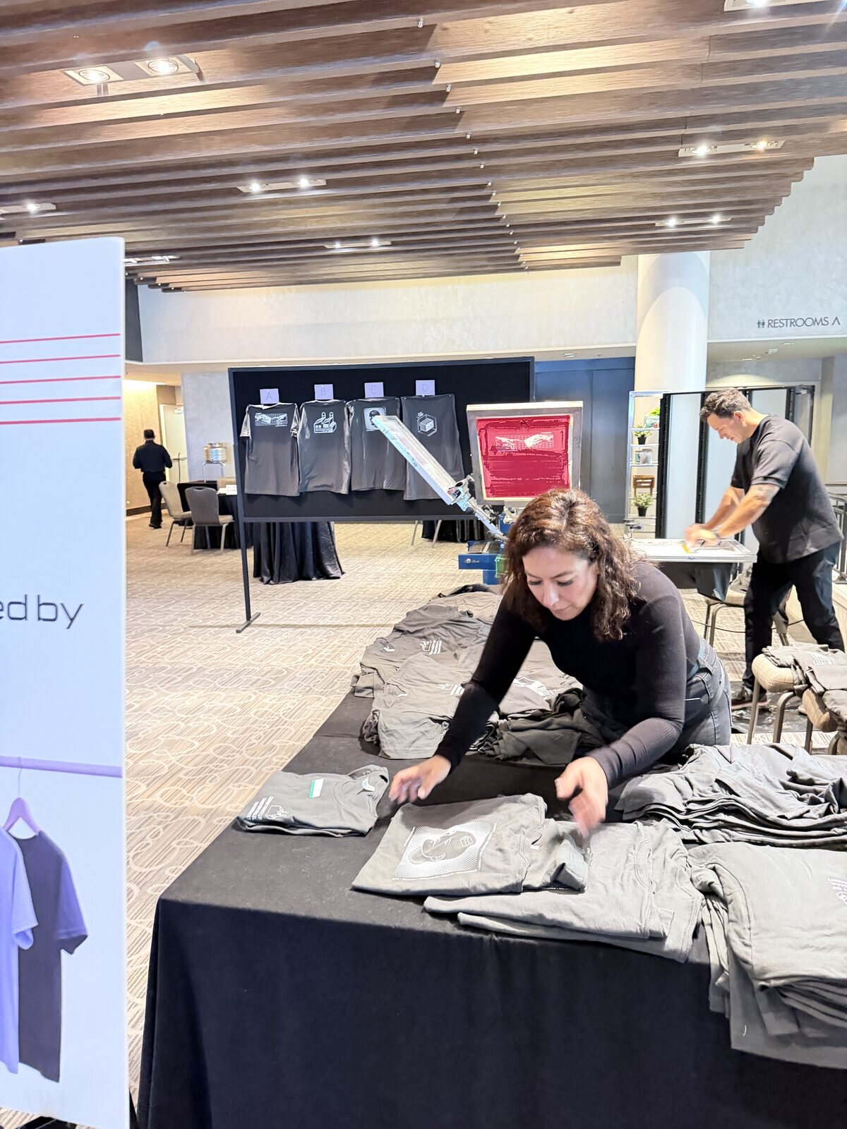 Live event printing at a Orlando brand activations & pop-ups event